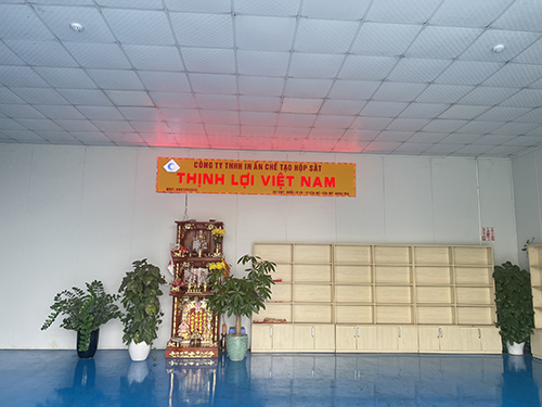 Xưởng sản xuất - Bao Bì Kim Loại Thịnh Lợi - Công Ty TNHH In ấn Chế Tạo Hộp Sắt Thịnh Lợi (Việt Nam)